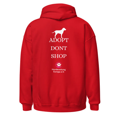 Adoptdontshop x Hunderettung Europa e. V. Hoodie