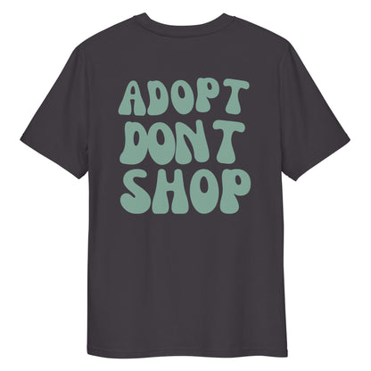 ADOPT DONT SHOP Doggo Bio-Baumwoll-T-Shirt