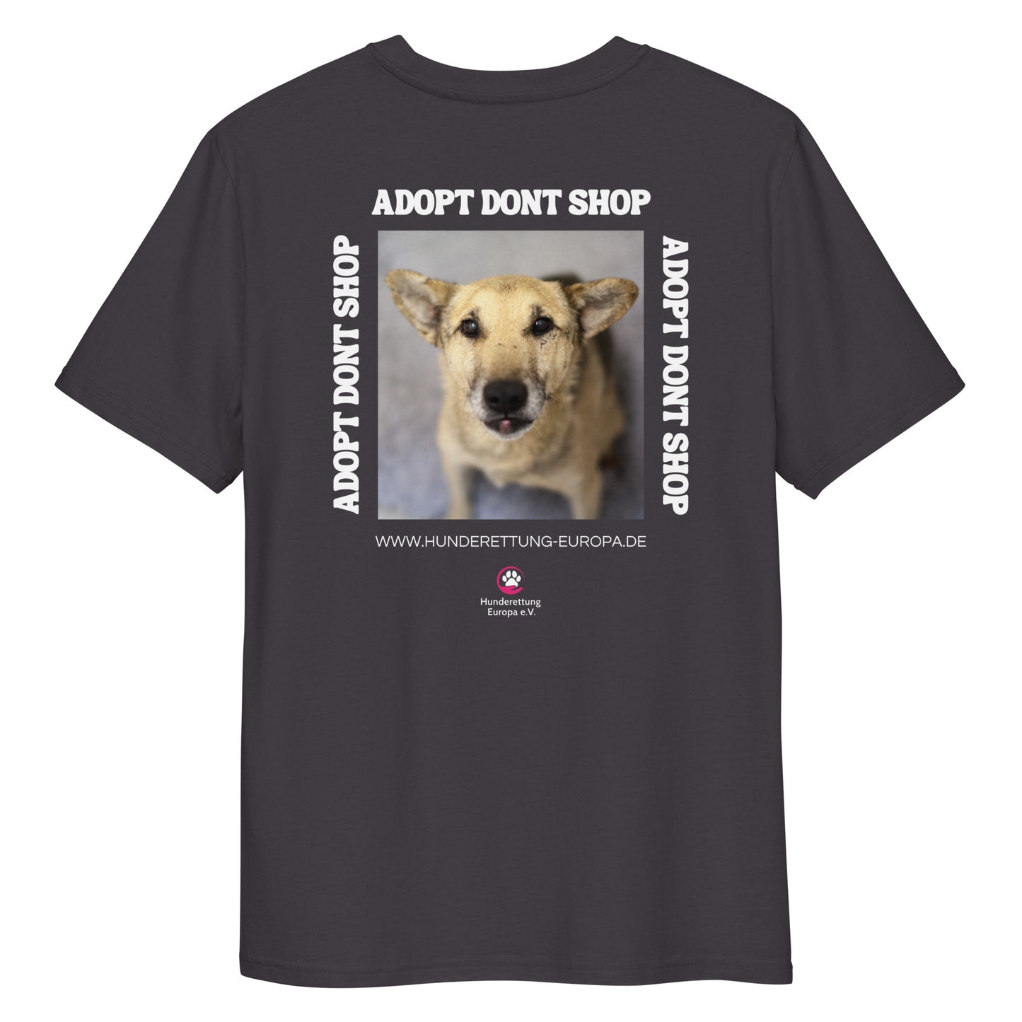 Peppino - Hunderettung Europa e.V. Bio-Baumwoll-T-Shirt