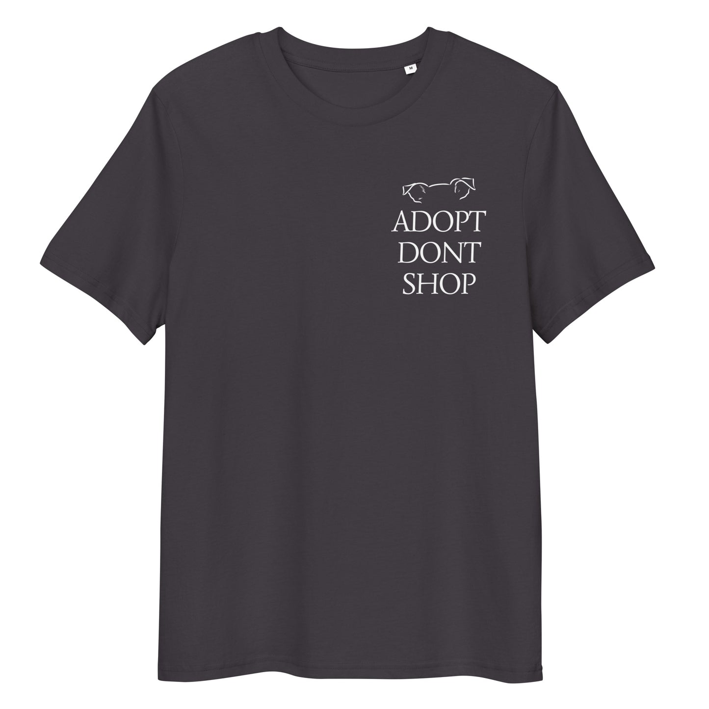 ADOPTDONTSHOP X Hunderettung Europa e.V.  Bio-Baumwoll-T-Shirt