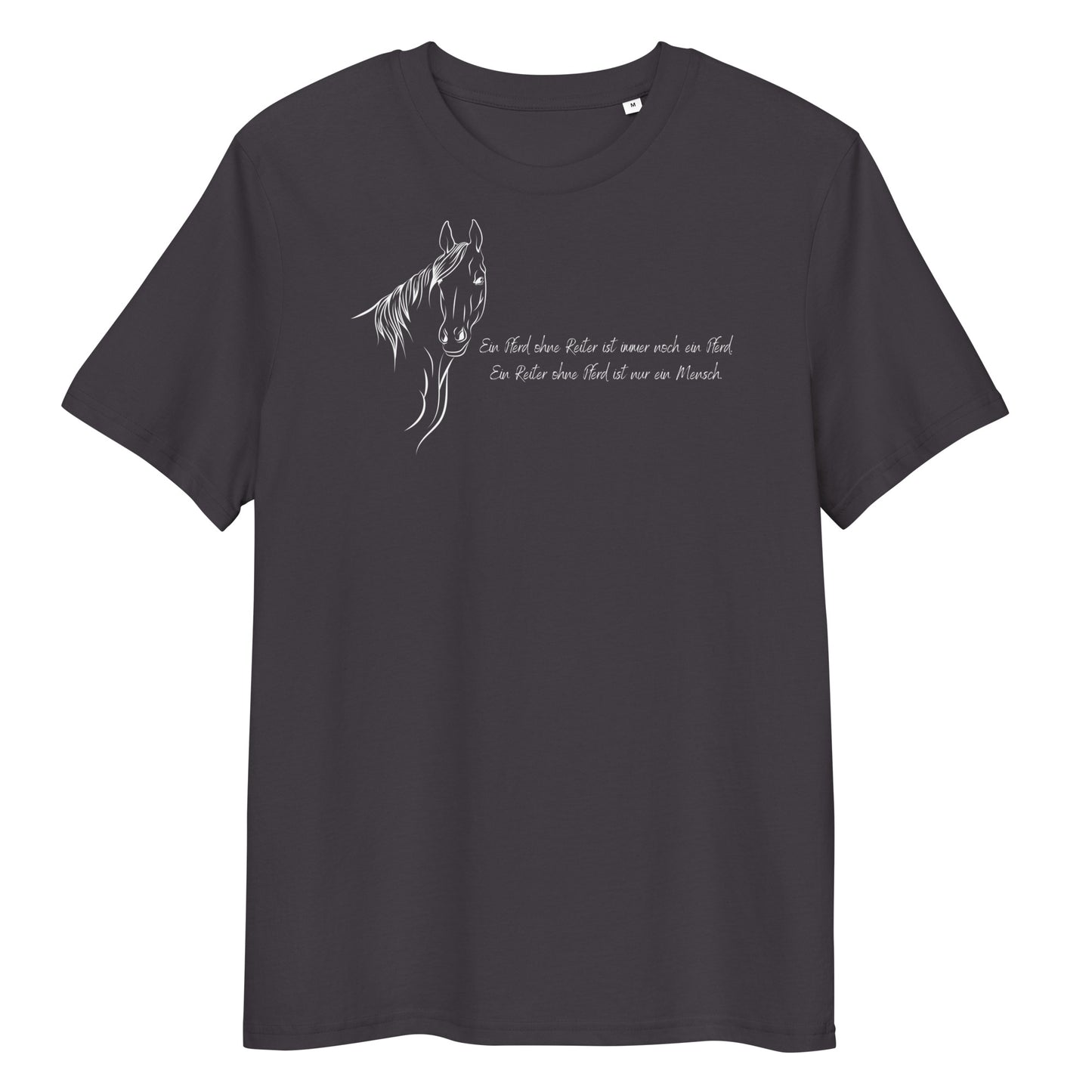 Nur ein Mensch-Bio-Baumwoll-T-Shirt
