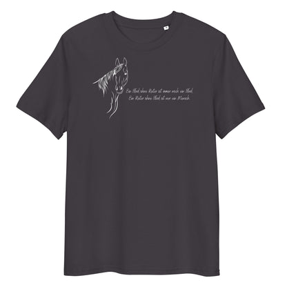 Nur ein Mensch-Bio-Baumwoll-T-Shirt