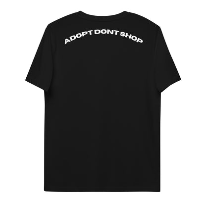 ADOPTDONTSHOP Unisex-Bio-Baumwoll-T-Shirt