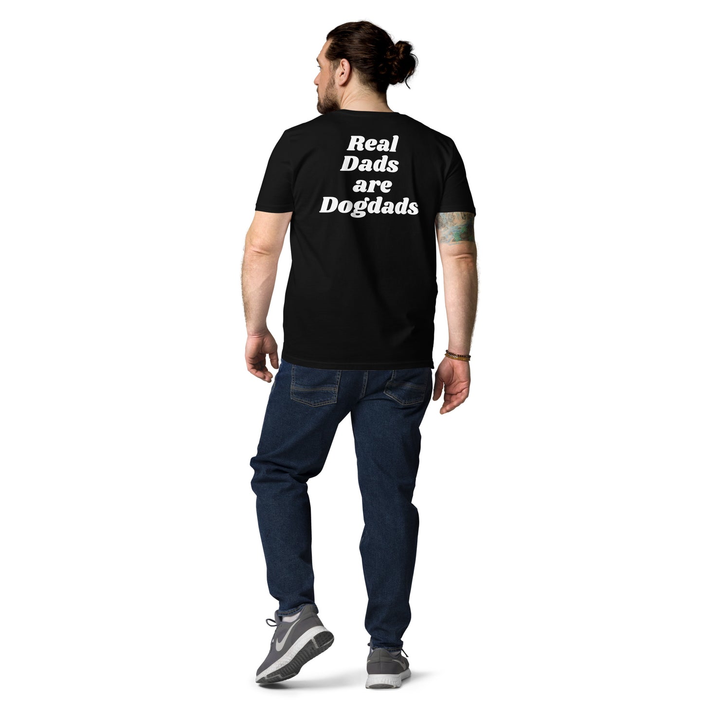 Real Dads are Dogdads Bio-Baumwoll-T-Shirt