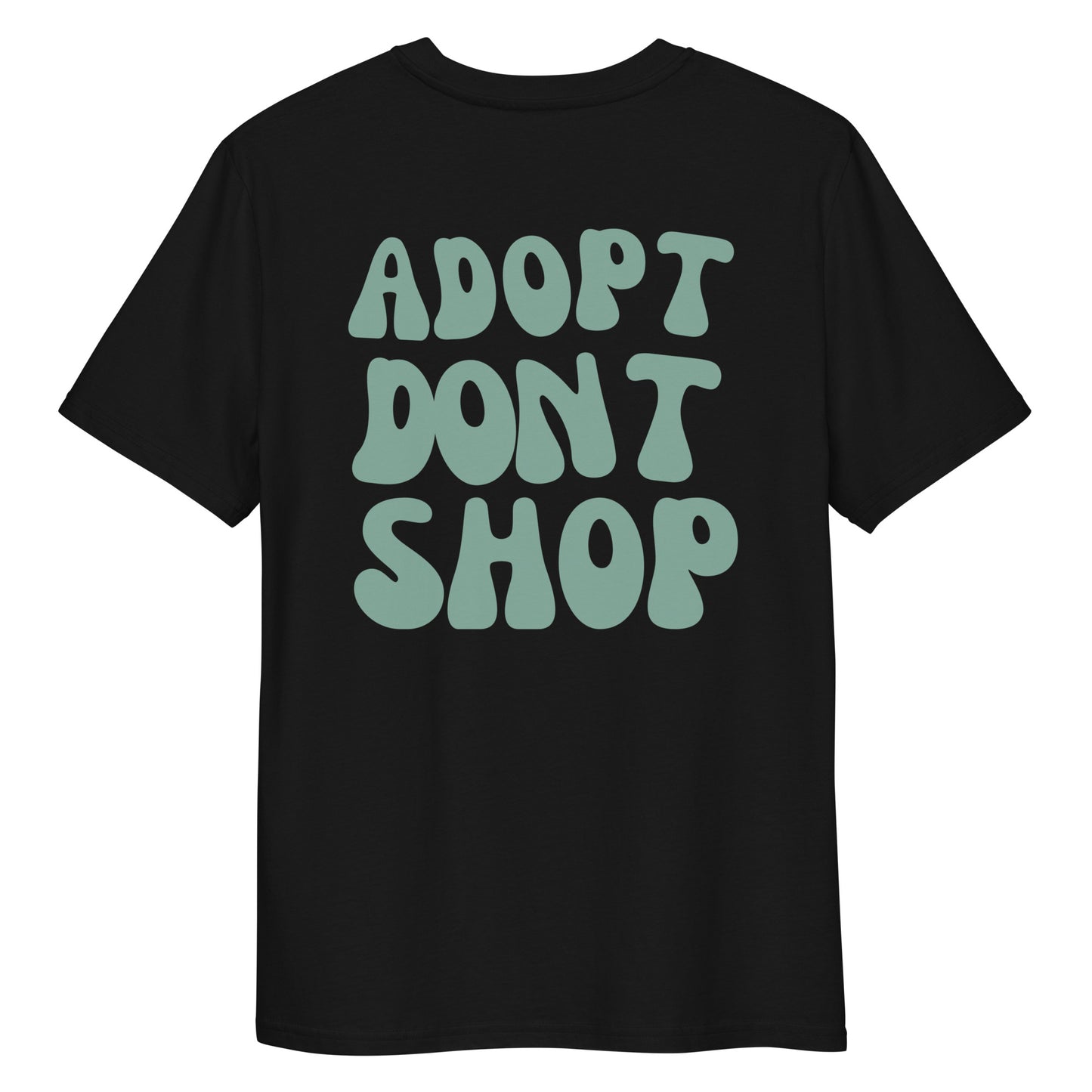 ADOPT DONT SHOP Doggo Bio-Baumwoll-T-Shirt