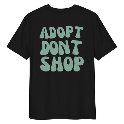 ADOPT DONT SHOP Doggo Bio-Baumwoll-T-Shirt
