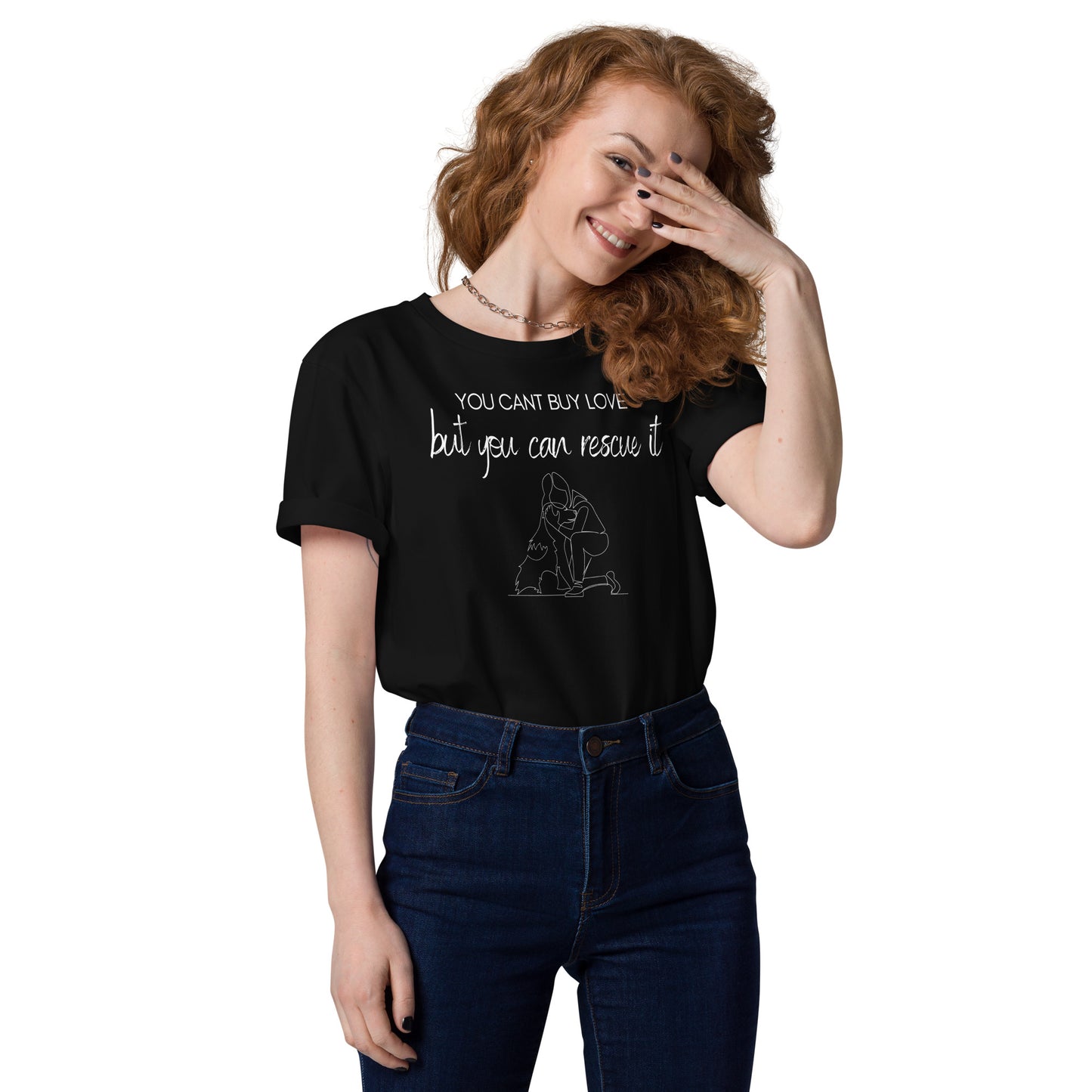 You cant buy love Bio-Baumwoll-T-Shirt