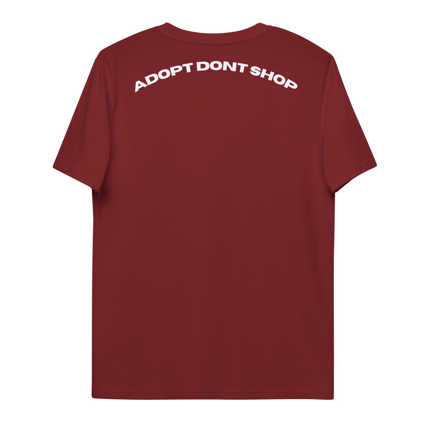 ADOPTDONTSHOP Unisex-Bio-Baumwoll-T-Shirt