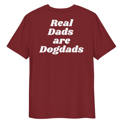 Real Dads are Dogdads Bio-Baumwoll-T-Shirt