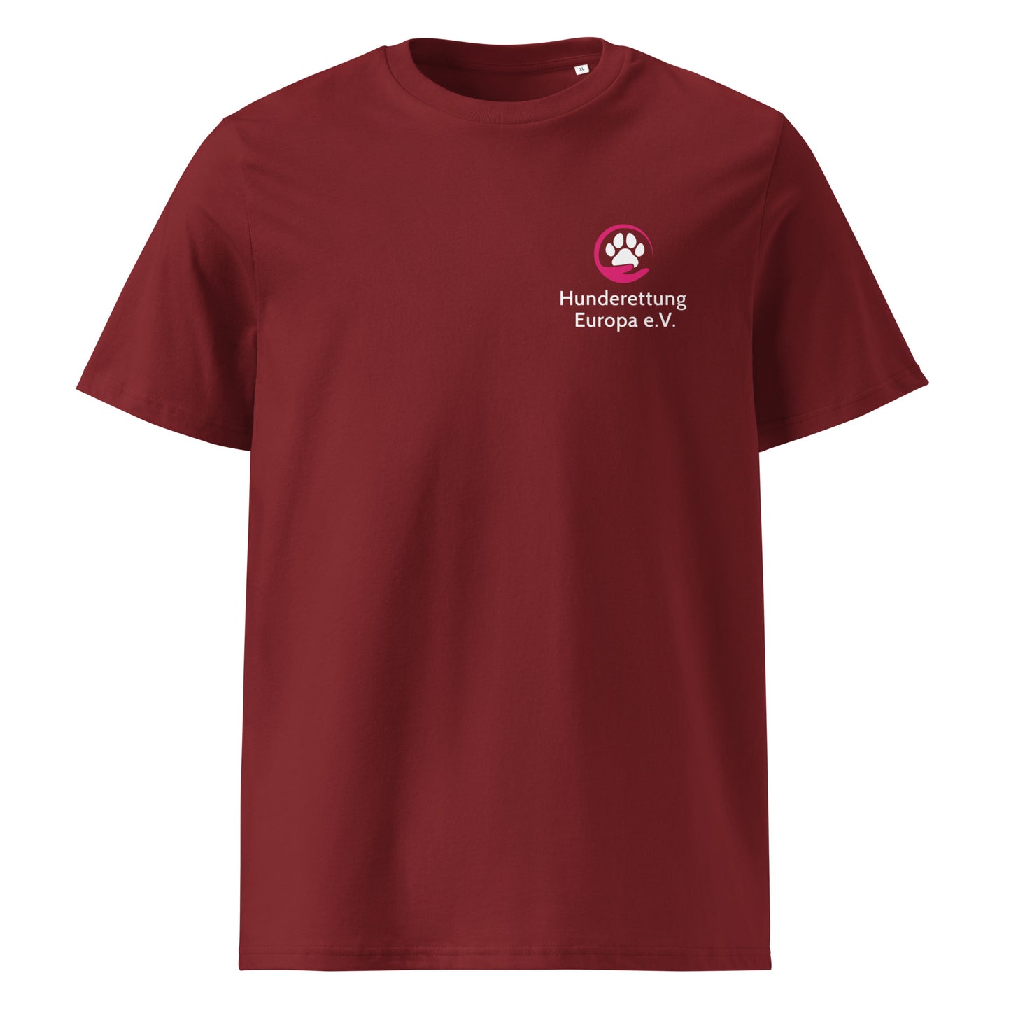 Eat Sleep Rescue Hunderettung Europa e.V. // Unisex-Bio-Baumwoll-T-Shirt