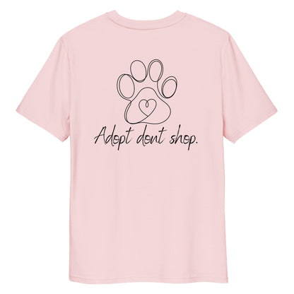 Adoptdontshop HeartnPaw Bio-Baumwoll-T-Shirt
