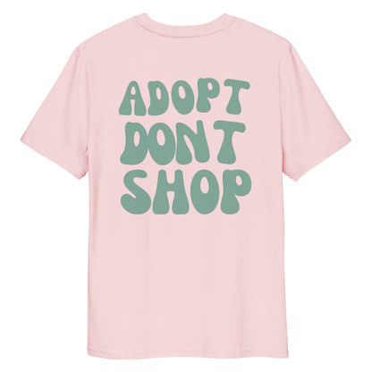 ADOPT DONT SHOP Doggo Bio-Baumwoll-T-Shirt
