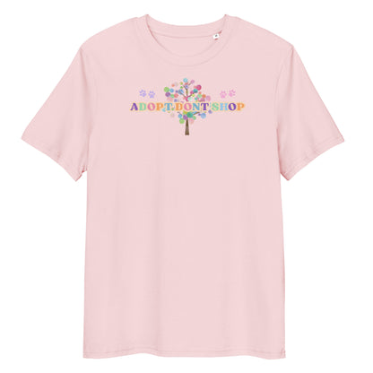 PRIDE ADOPT DONT SHOP Tree-Style Bio-Baumwoll-T-Shirt