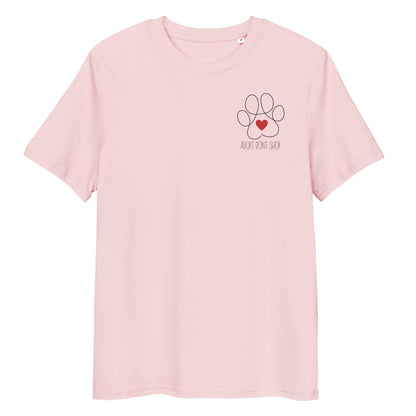 ADOPT DONT SHOP Paw Bio-Baumwoll-T-Shirt