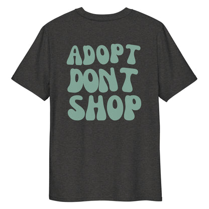 ADOPT DONT SHOP Doggo Bio-Baumwoll-T-Shirt