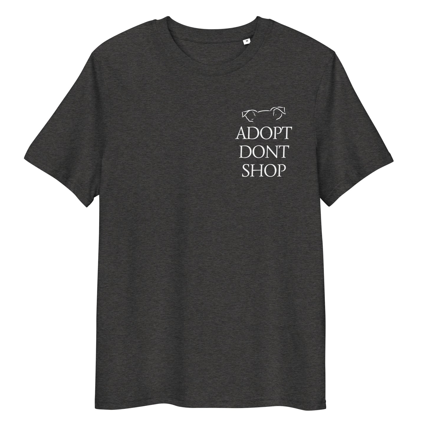 ADOPTDONTSHOP X Hunderettung Europa e.V.  Bio-Baumwoll-T-Shirt
