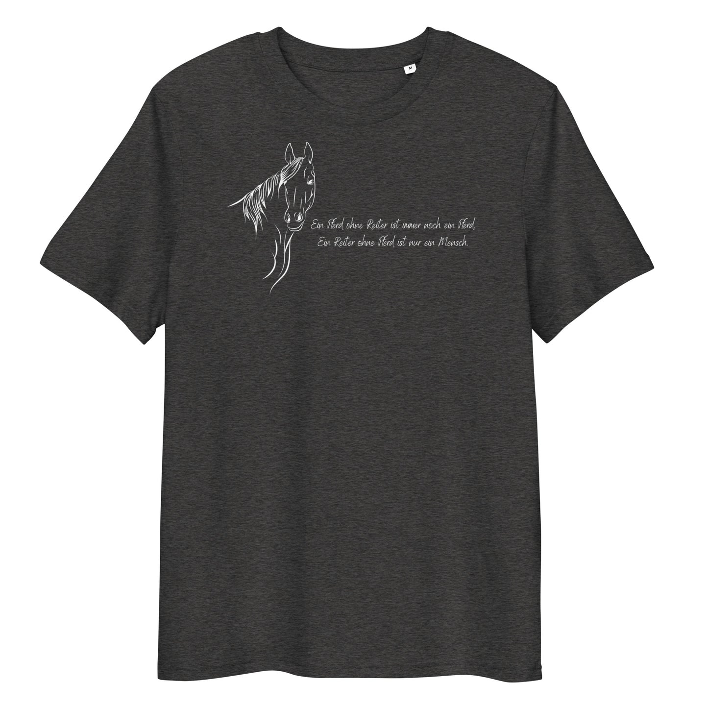 Nur ein Mensch-Bio-Baumwoll-T-Shirt