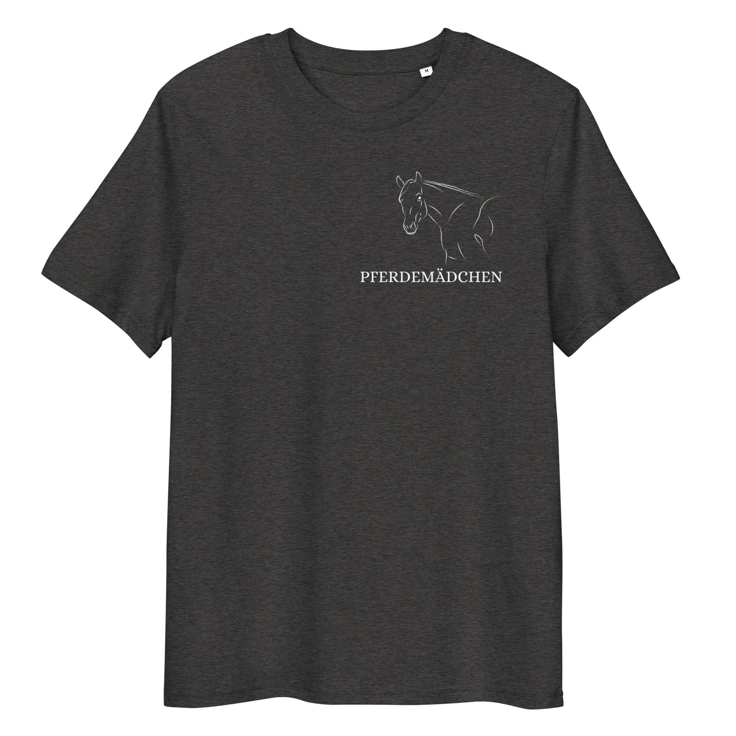 Pferdemädchen Bio-Baumwoll-T-Shirt
