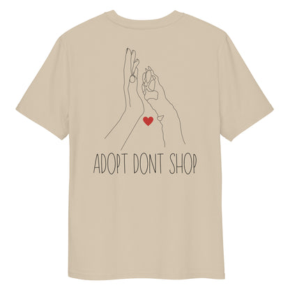 ADOPT DONT SHOP HandnPaw Bio-Baumwoll-T-Shirt