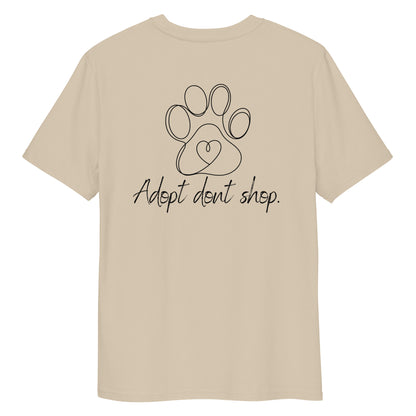 Adoptdontshop HeartnPaw Bio-Baumwoll-T-Shirt