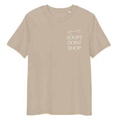 ADOPTDONTSHOP X Hunderettung Europa e.V.  Bio-Baumwoll-T-Shirt