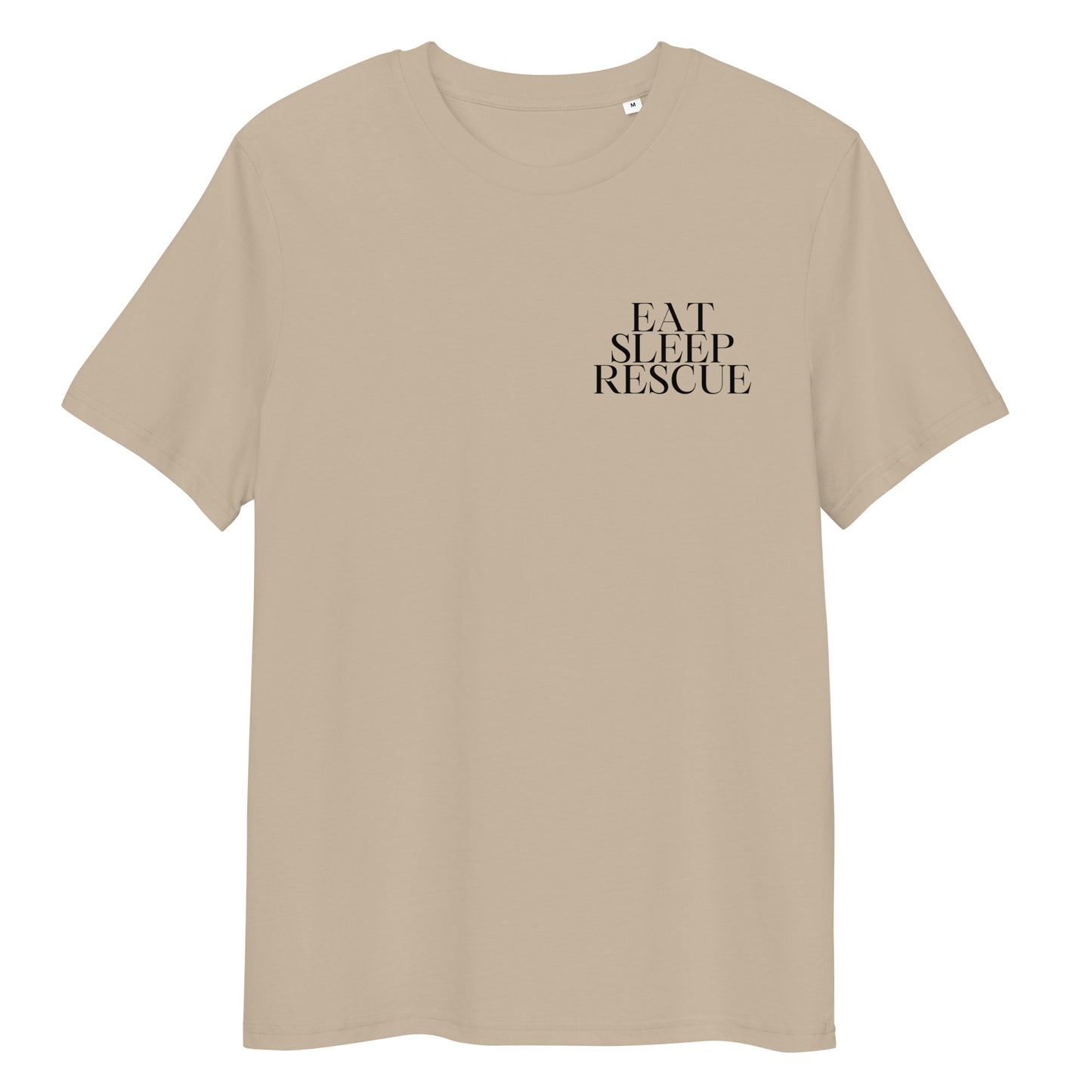 EATSLEEPRESCUE X Hunderettung Europa e.V.  Bio-Baumwoll-T-Shirt
