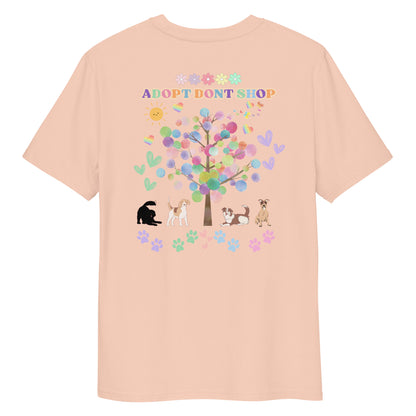 PRIDE ADOPT DONT SHOP Tree-Style Bio-Baumwoll-T-Shirt
