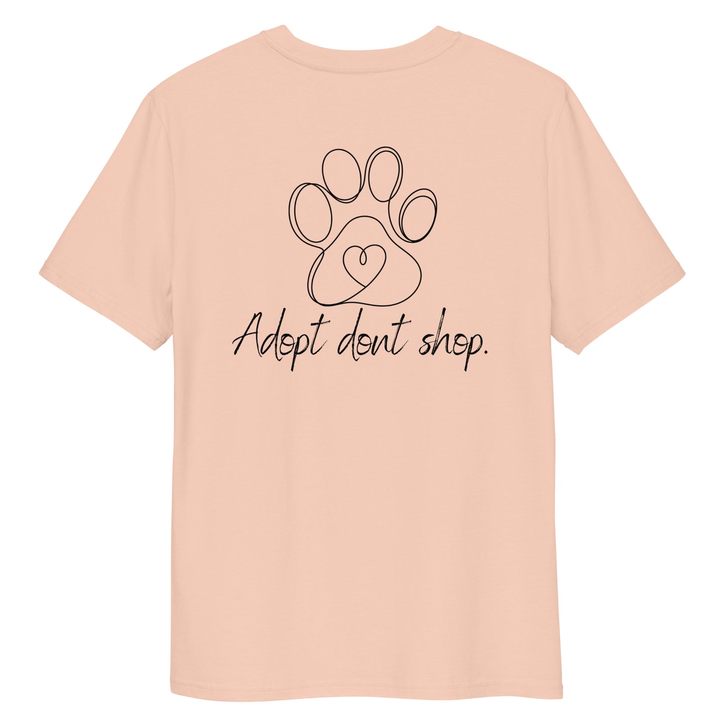 Adoptdontshop HeartnPaw Bio-Baumwoll-T-Shirt