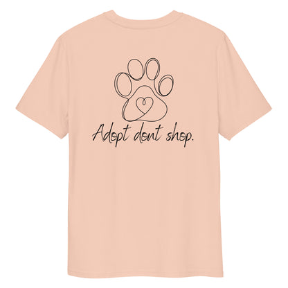 Adoptdontshop HeartnPaw Bio-Baumwoll-T-Shirt