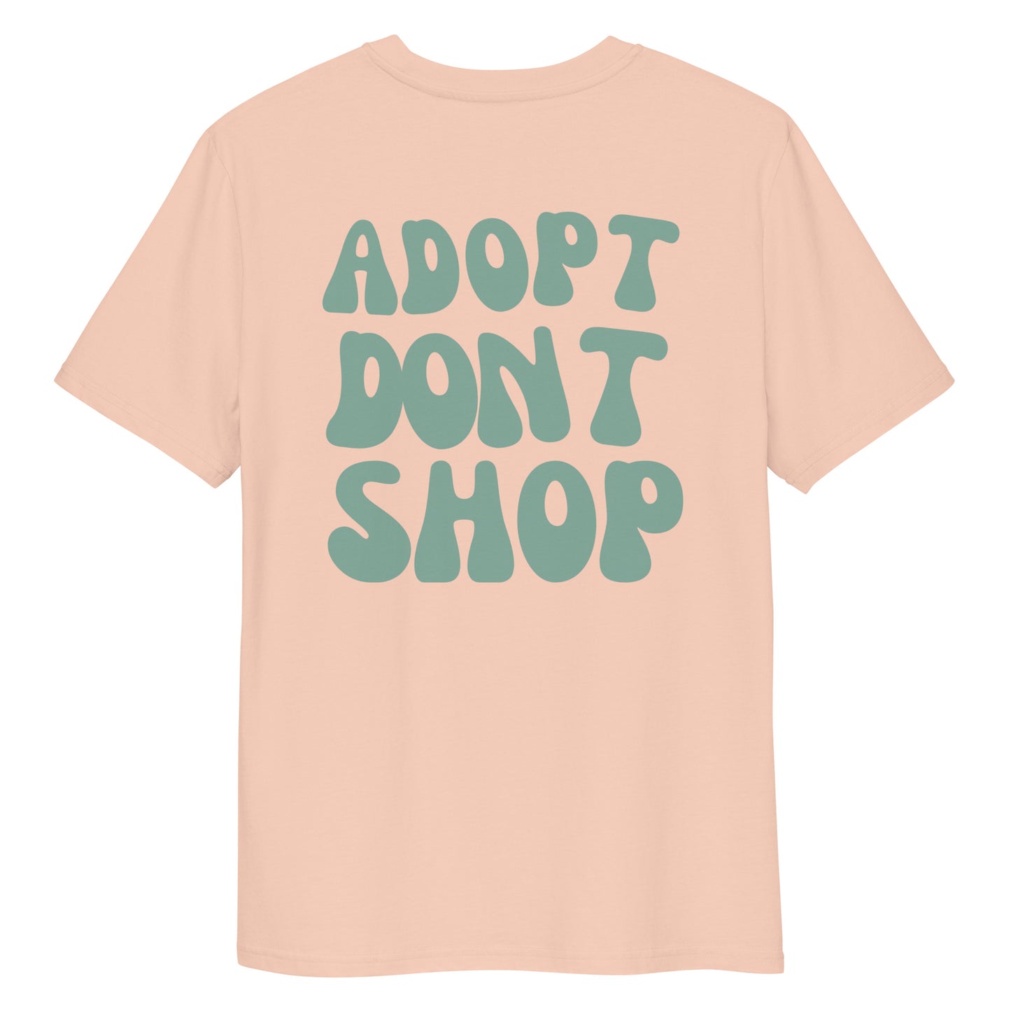 ADOPT DONT SHOP Doggo Bio-Baumwoll-T-Shirt