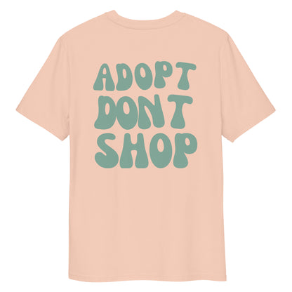 ADOPT DONT SHOP Doggo Bio-Baumwoll-T-Shirt