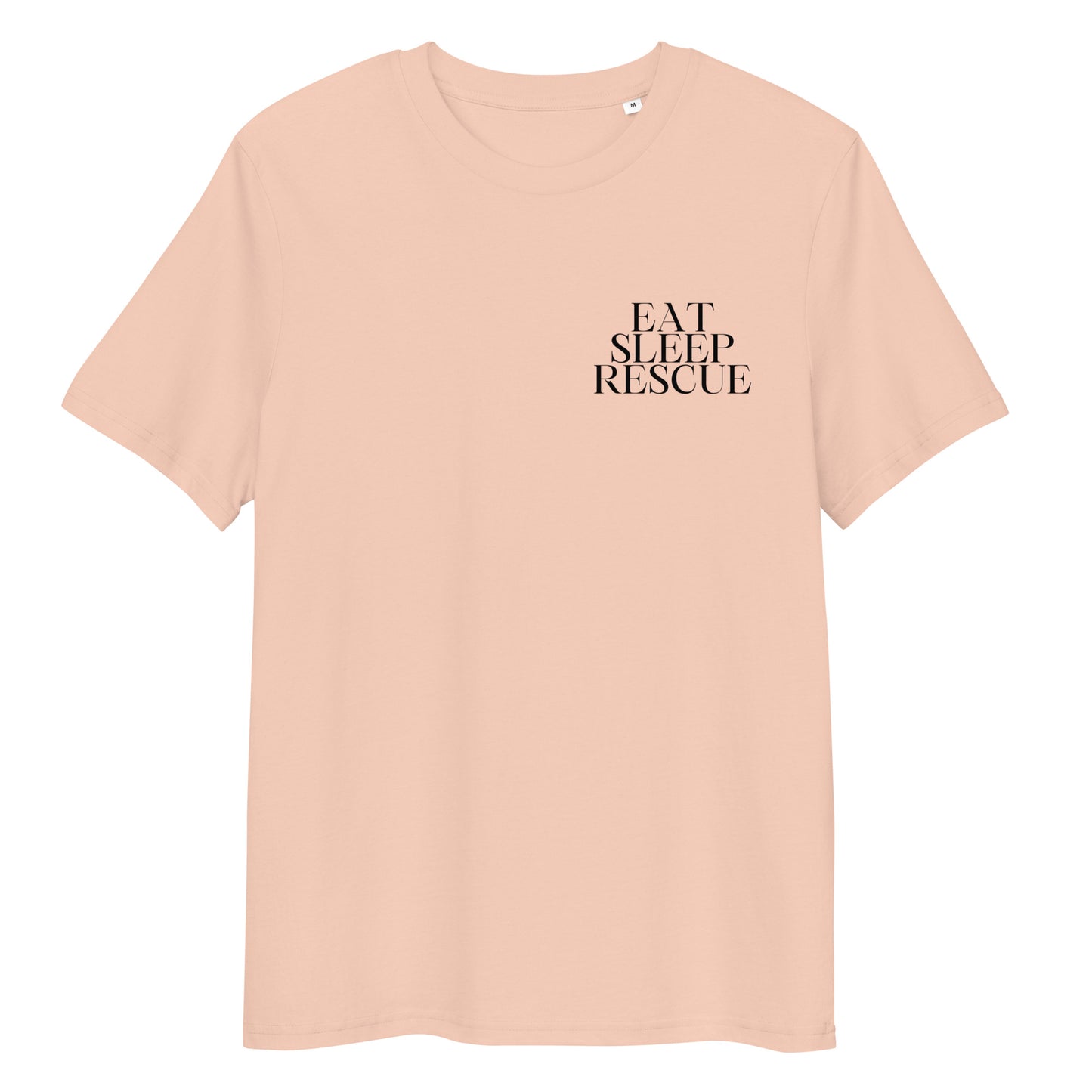 EATSLEEPRESCUE X Hunderettung Europa e.V.  Bio-Baumwoll-T-Shirt