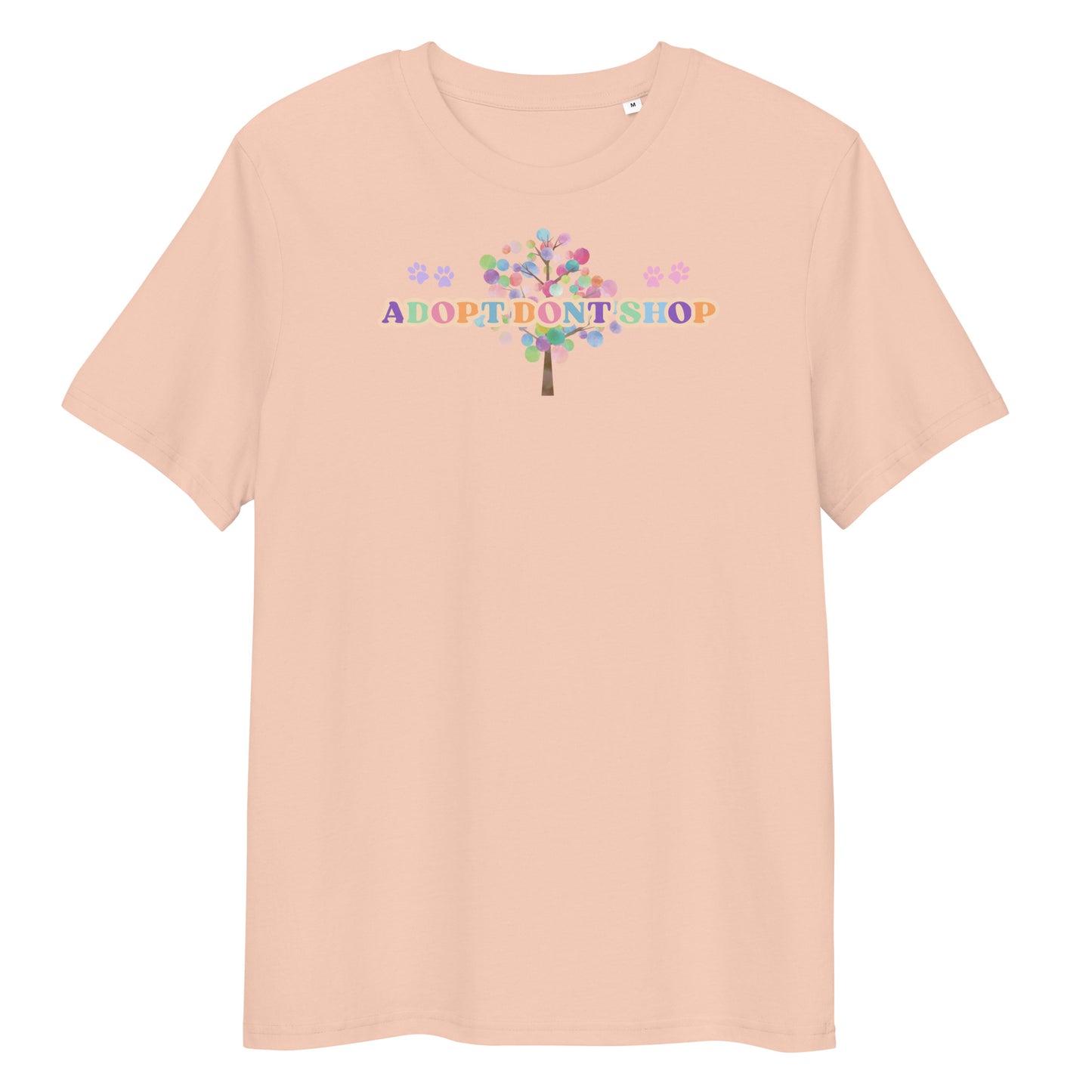 PRIDE ADOPT DONT SHOP Tree-Style Bio-Baumwoll-T-Shirt