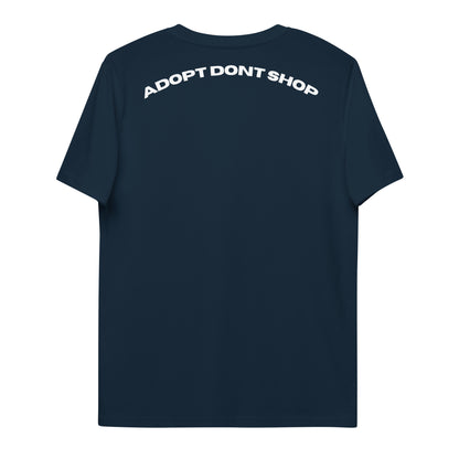 ADOPTDONTSHOP Unisex-Bio-Baumwoll-T-Shirt