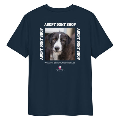 Socke - Hunderettung Europa e.V. Bio-Baumwoll-T-Shirt