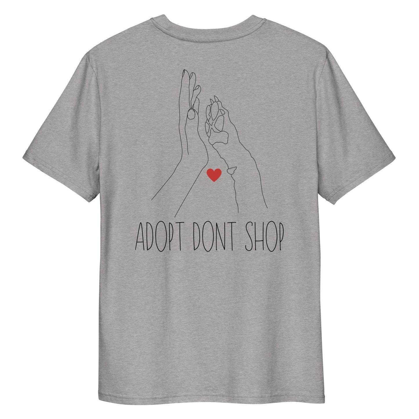 ADOPT DONT SHOP HandnPaw Bio-Baumwoll-T-Shirt