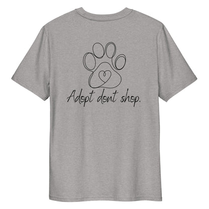 Adoptdontshop HeartnPaw Bio-Baumwoll-T-Shirt