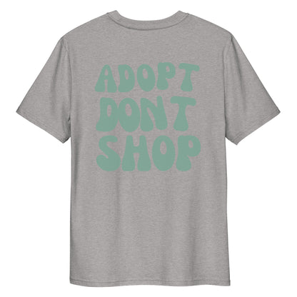ADOPT DONT SHOP Doggo Bio-Baumwoll-T-Shirt