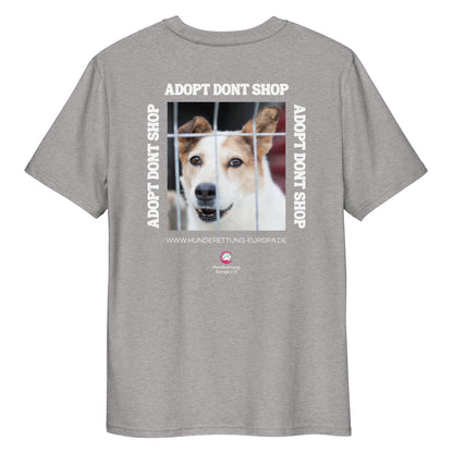 Dragu - Hunderettung Europa e.V. Bio-Baumwoll-T-Shirt
