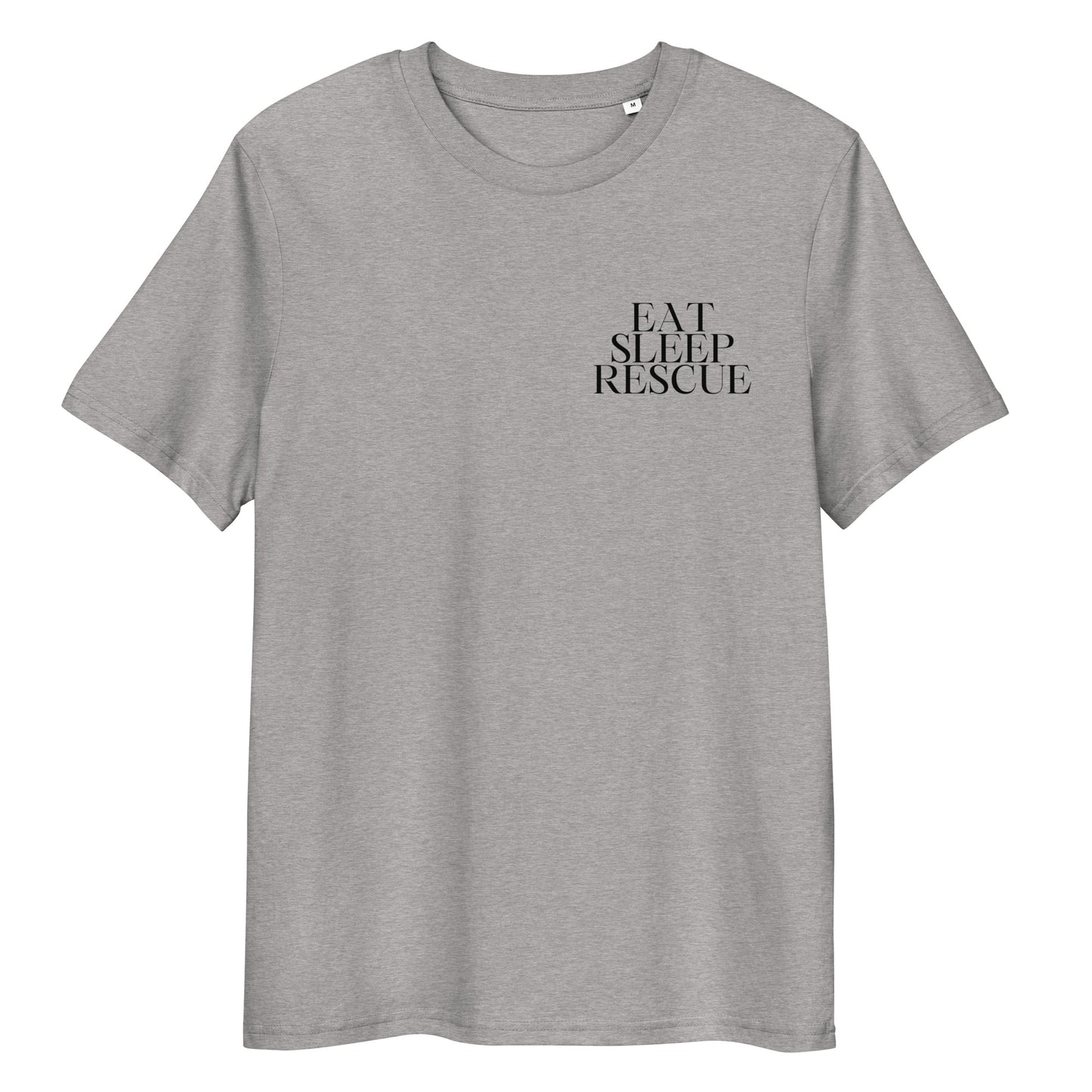 EATSLEEPRESCUE X Hunderettung Europa e.V.  Bio-Baumwoll-T-Shirt