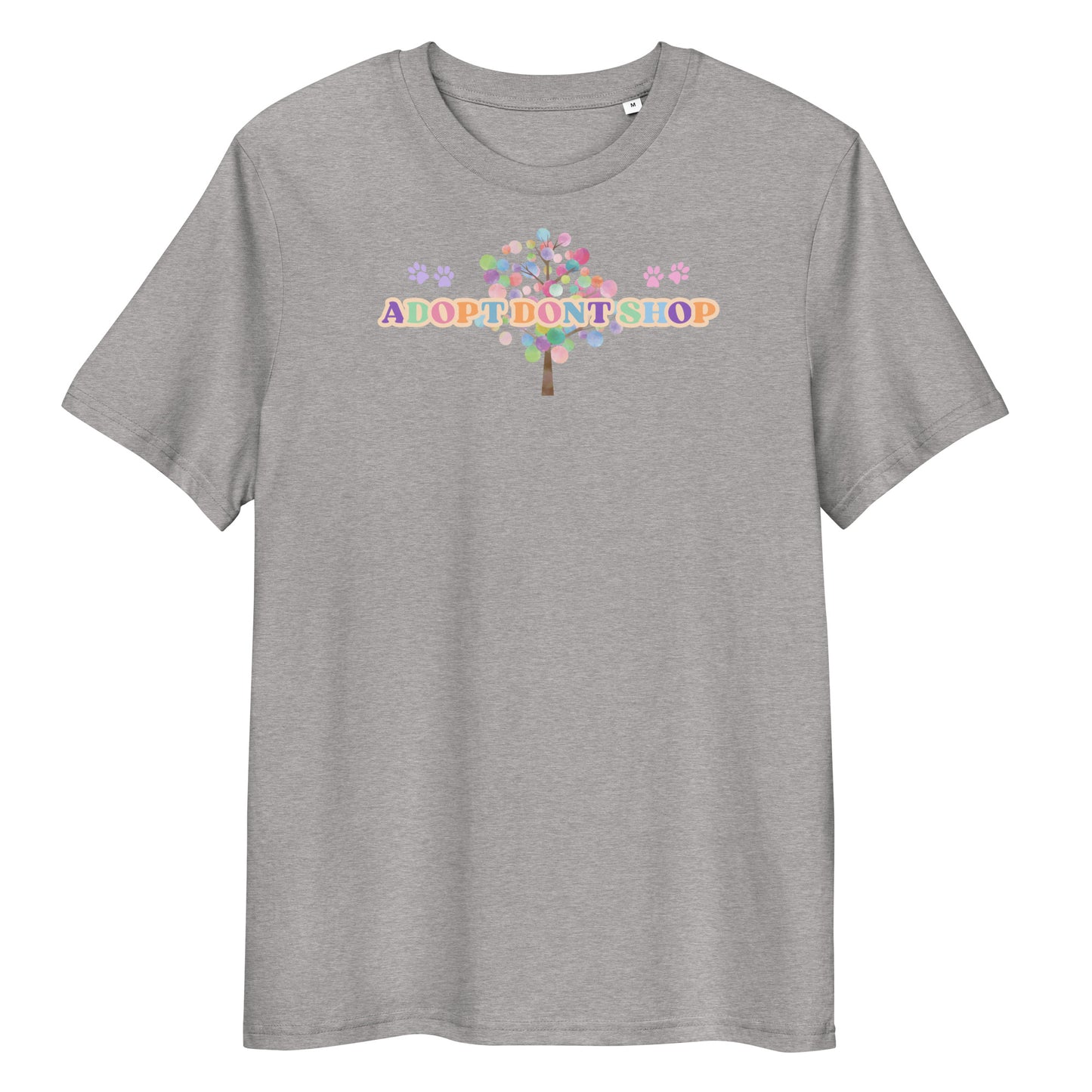PRIDE ADOPT DONT SHOP Tree-Style Bio-Baumwoll-T-Shirt