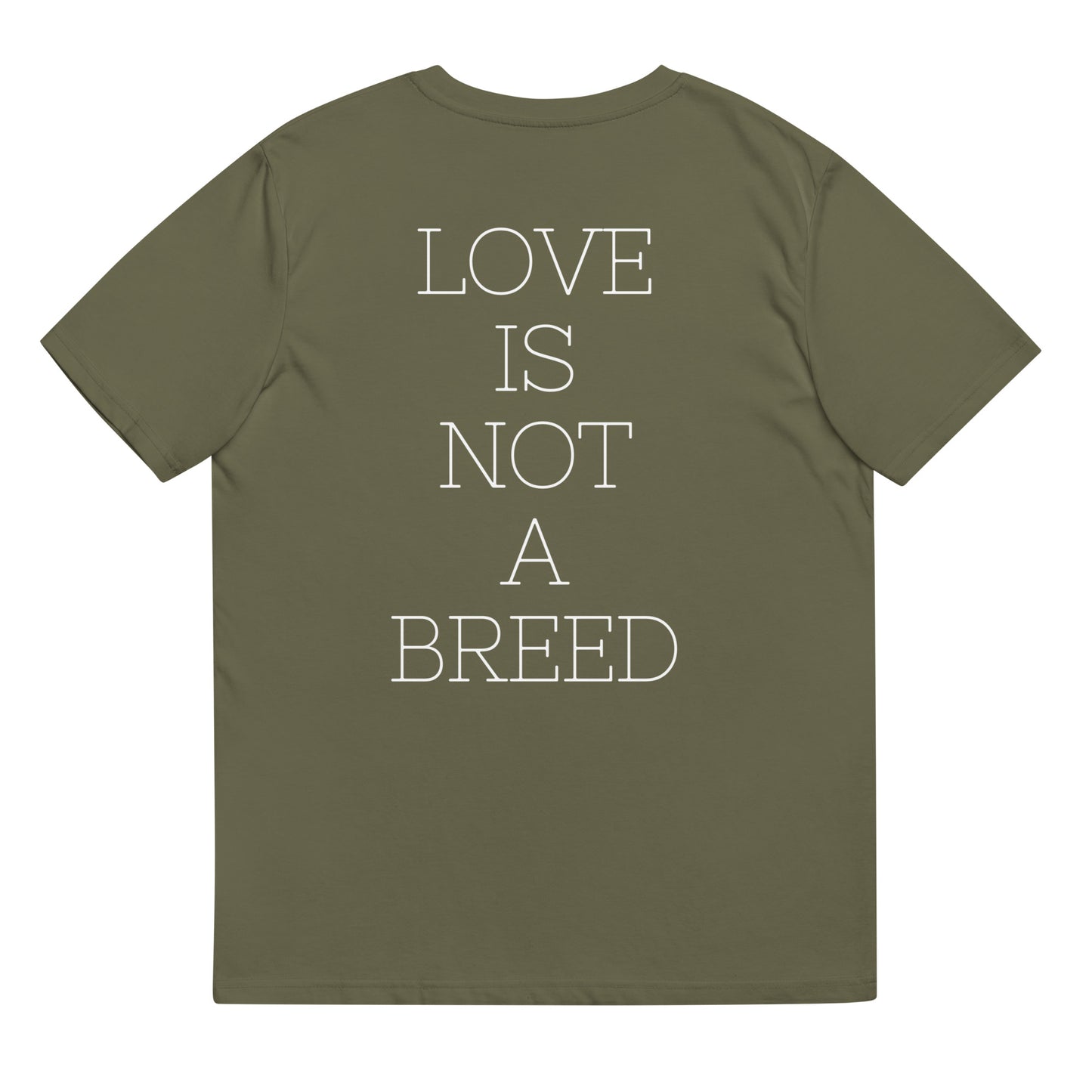 LOVE T-Shirt dunkel Bio-Baumwolle