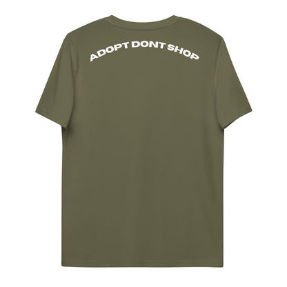 ADOPTDONTSHOP Unisex-Bio-Baumwoll-T-Shirt