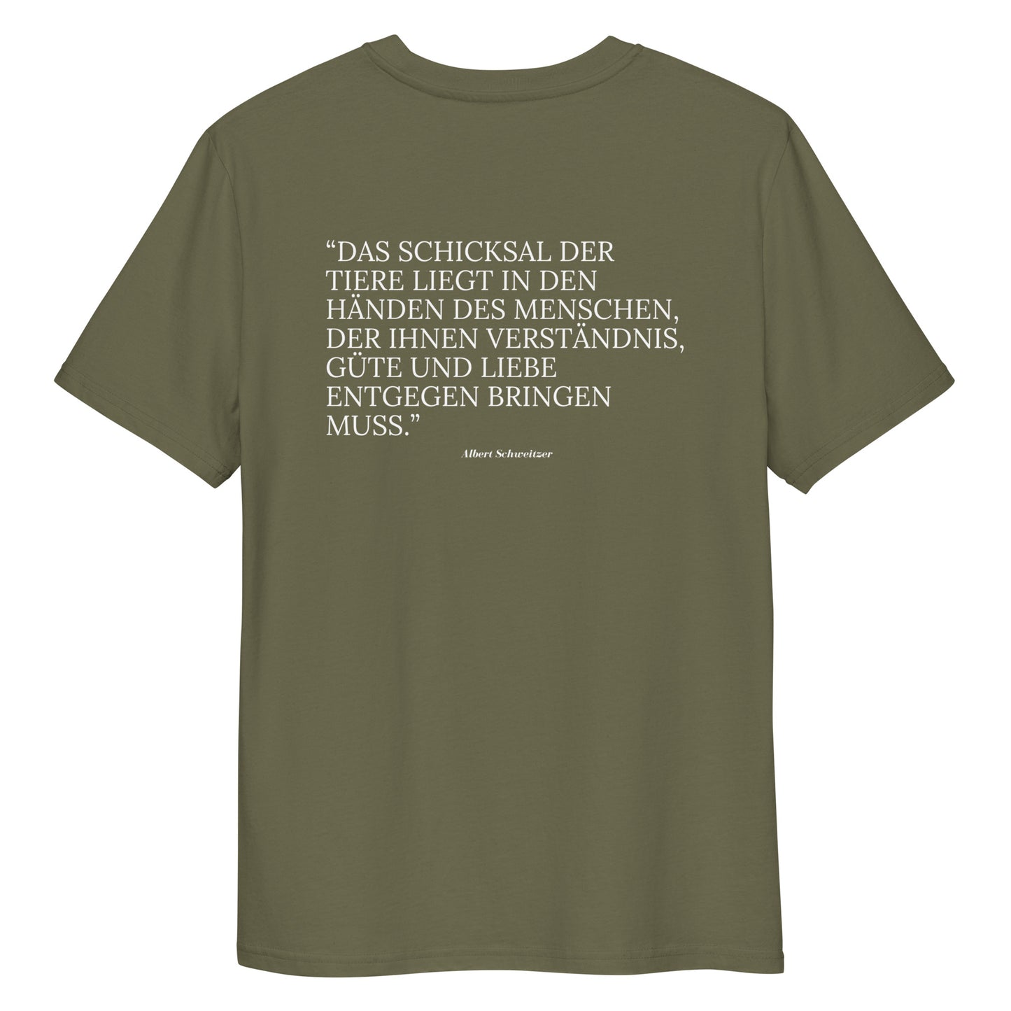 Jedes Leben zählt Bio-Baumwoll-T-Shirt