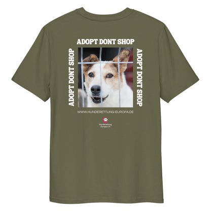 Dragu - Hunderettung Europa e.V. Bio-Baumwoll-T-Shirt