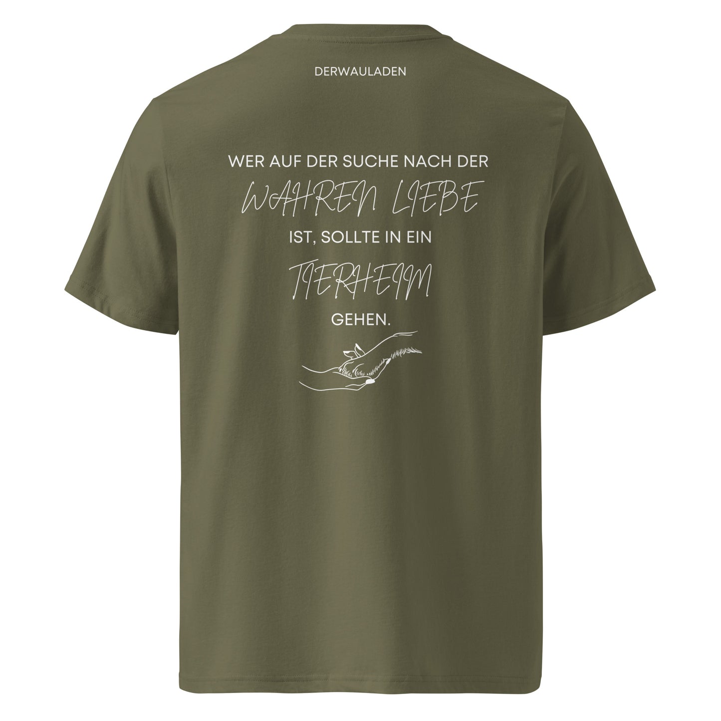 Wahre Liebe // Unisex-Bio-Baumwoll-T-Shirt
