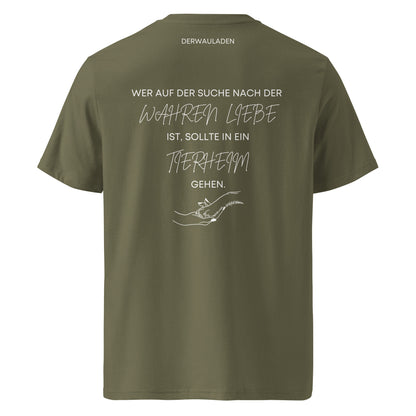 Wahre Liebe // Unisex-Bio-Baumwoll-T-Shirt