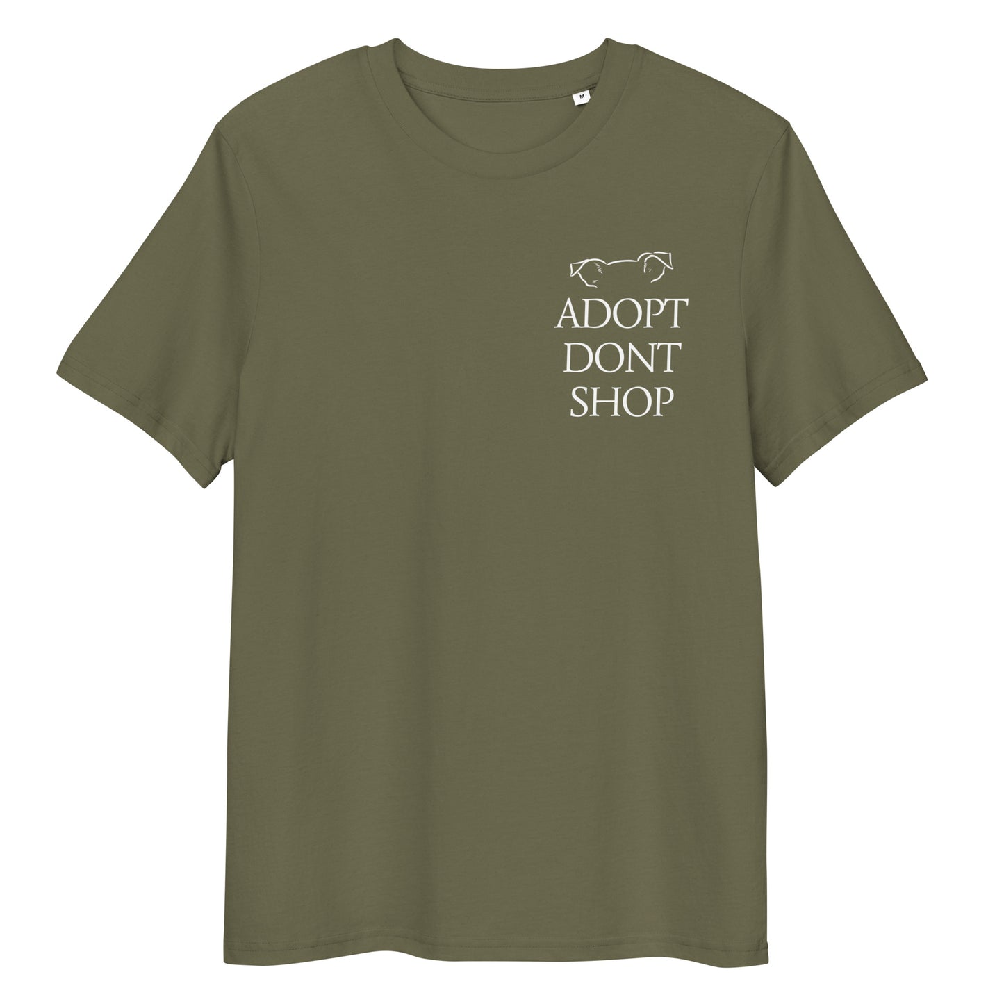 ADOPTDONTSHOP X Hunderettung Europa e.V.  Bio-Baumwoll-T-Shirt