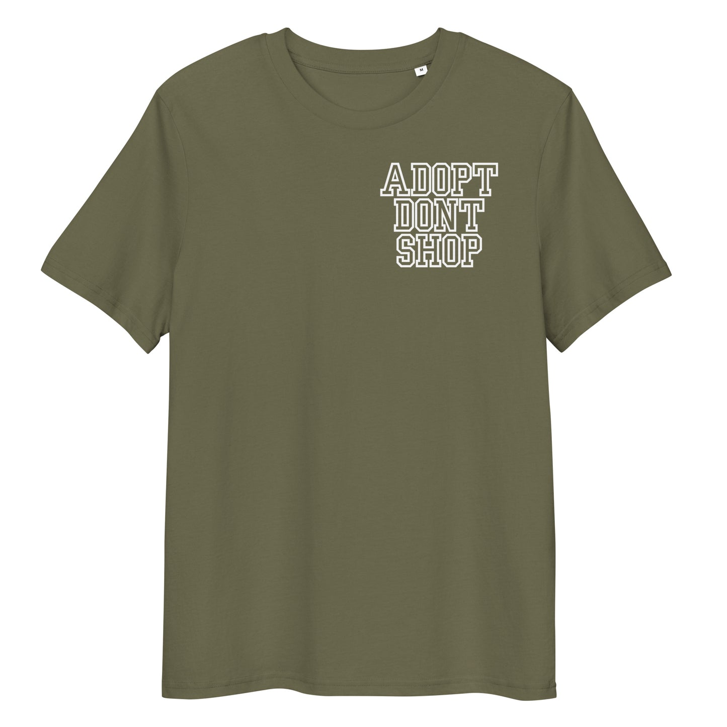 ADOPT DONT SHOP X Hunderettung Europa e.V. Unisex-Bio-Baumwoll-T-Shirt