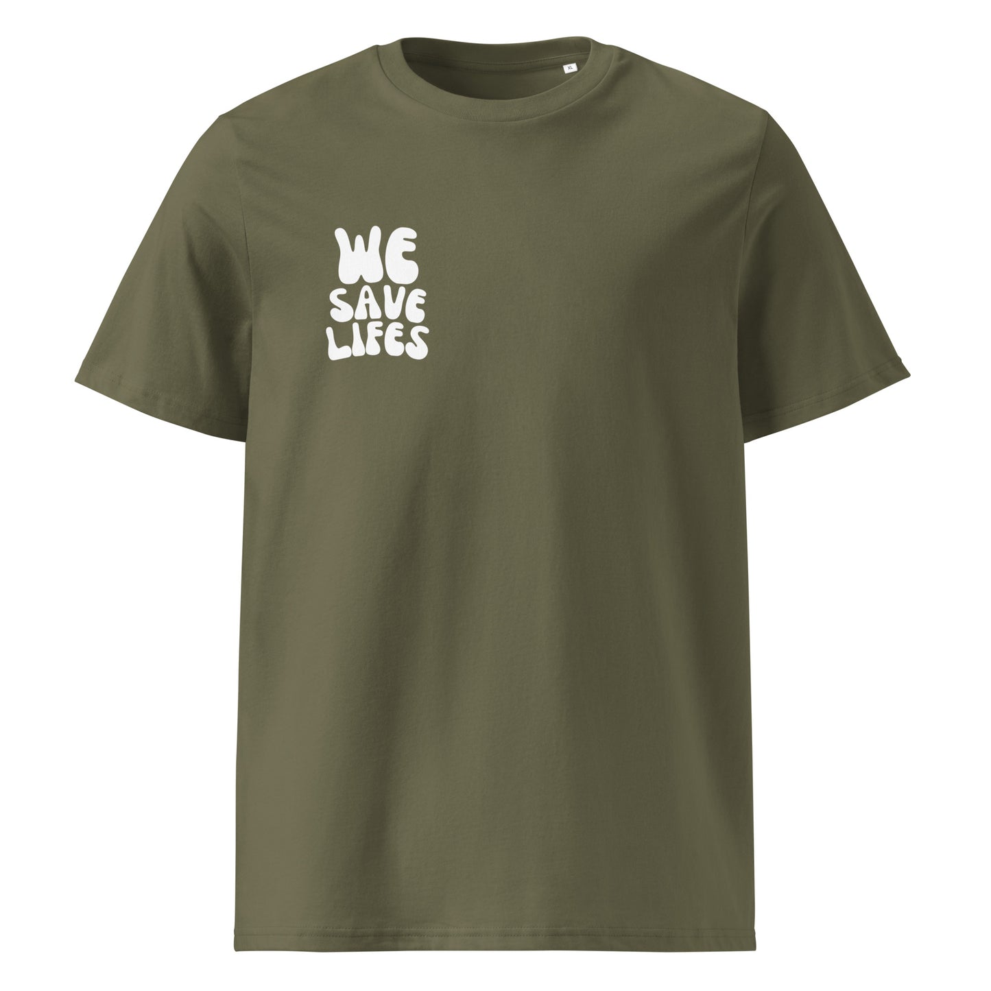 Rescued Dogs Crew // Unisex-Bio-Baumwoll-T-Shirt
